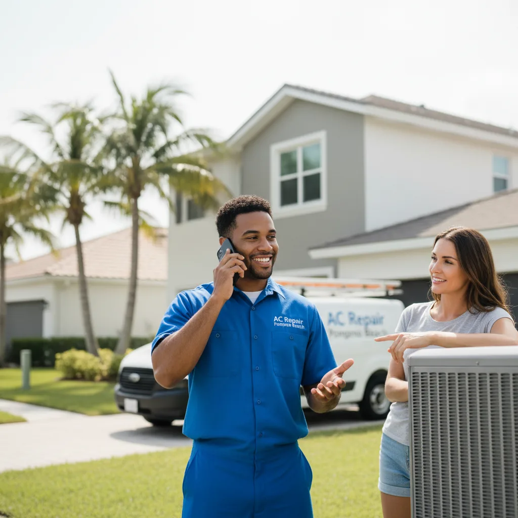 AC Repair Pompano Beach customer support in Erwin